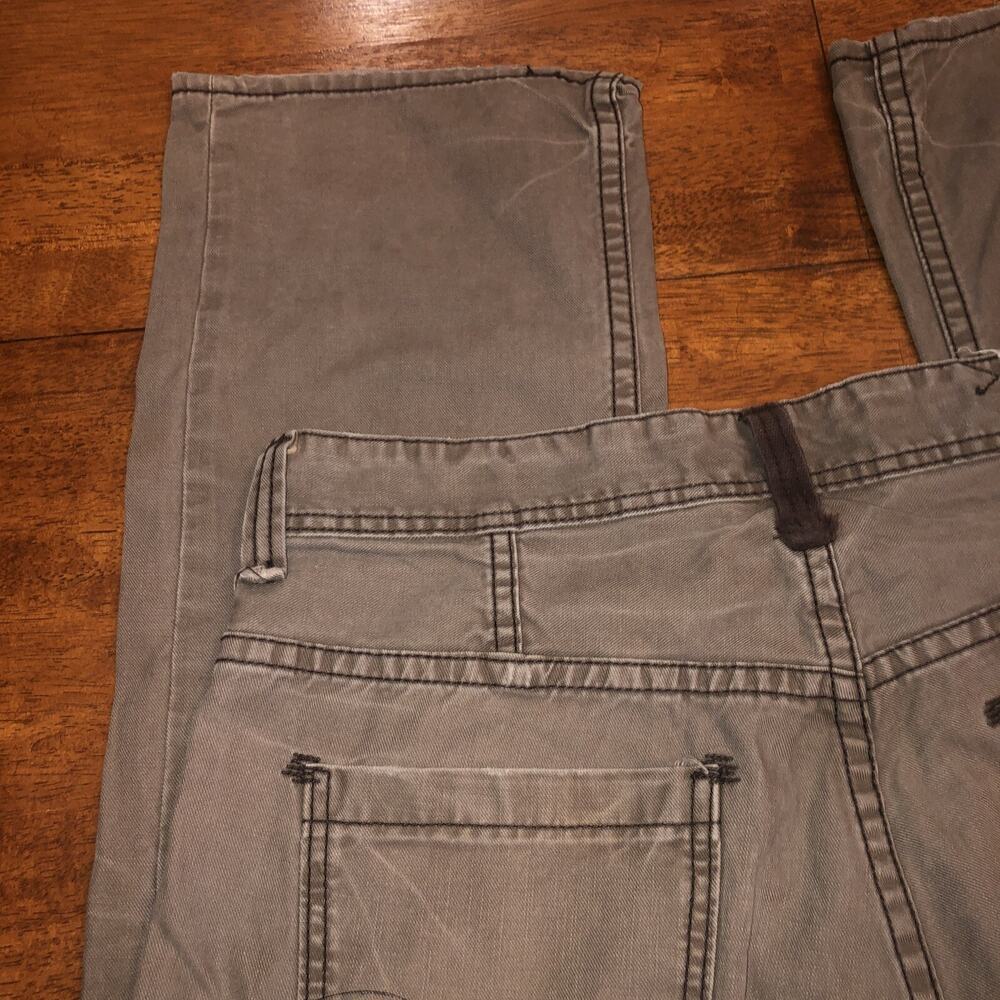 Levi's 701S Relaxed Straight Fit Jeans Tan Khaki W 34 X L 34 - Picture 4 of 15